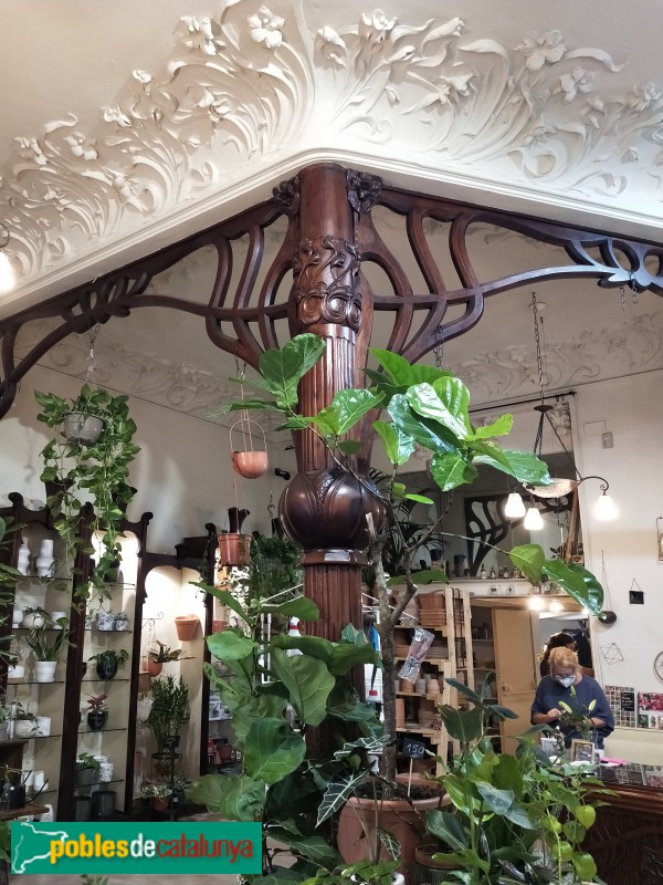 Barcelona - Farmàcia Viladot (Foto: Anna Corcoll, 2021) Barcelona - Farmàcia Viladot