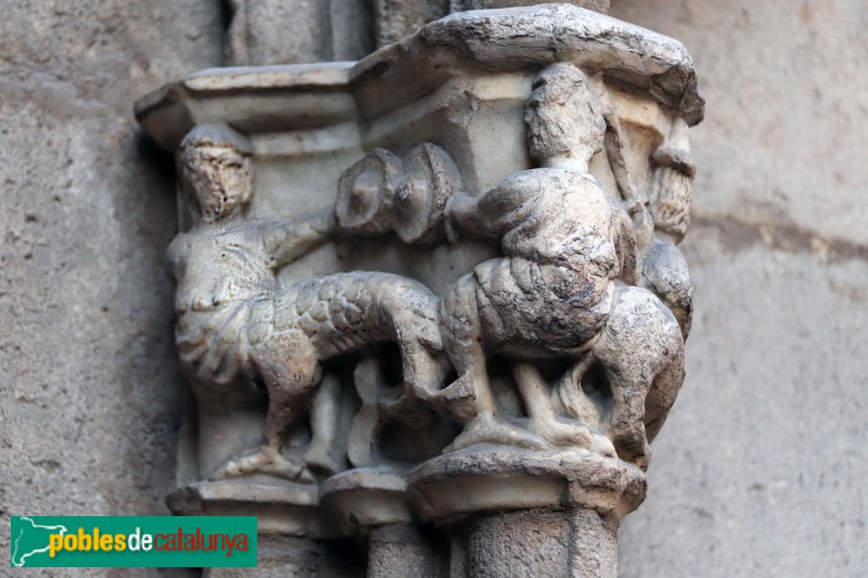 Barcelona - Santa Maria del Mar. Portalada (Foto: Albert Esteves, 2021) Barcelona - Santa Maria del Mar. Portalada