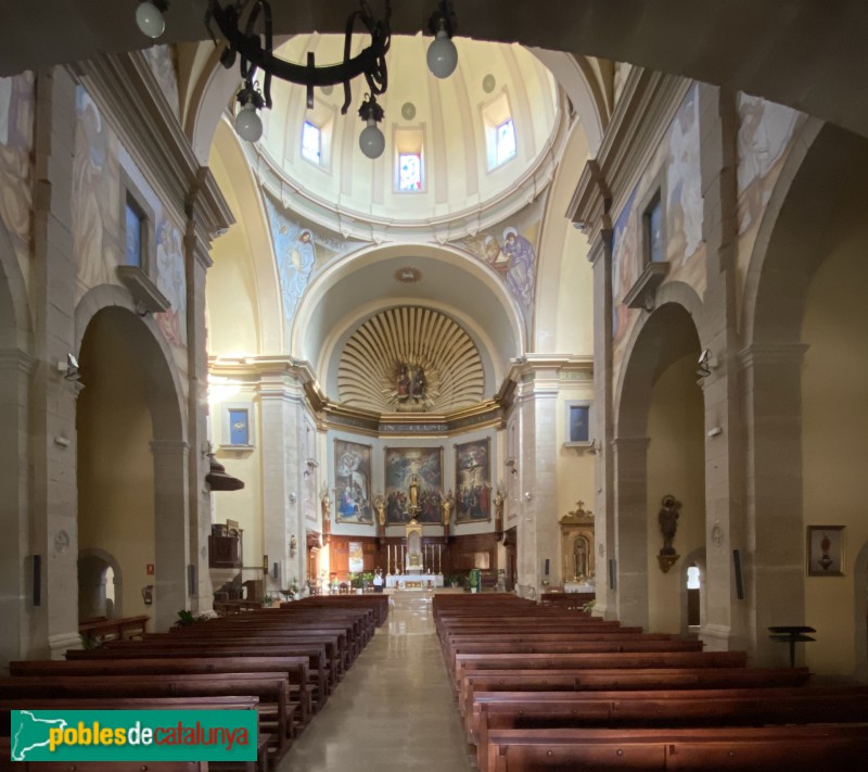 Les Borges Blanques - Església de l'Assumpta (Foto: Albert Esteves, 2021) Les Borges Blanques - Església de l'Assumpta