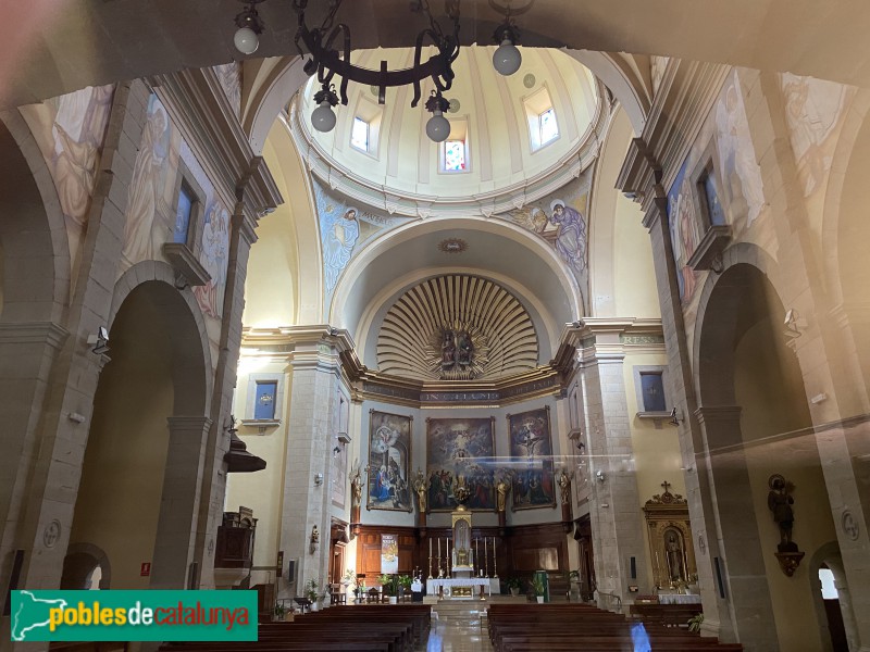 Les Borges Blanques - Església de l'Assumpta (Foto: Albert Esteves, 2021) Les Borges Blanques - Església de l'Assumpta