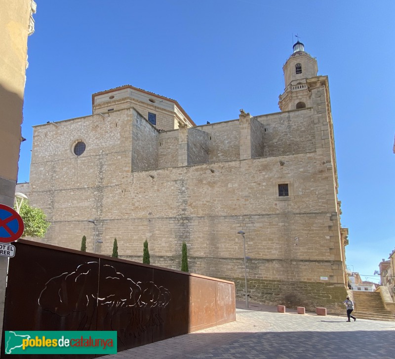 Les Borges Blanques - Església de l'Assumpta (Foto: Albert Esteves, 2021) Les Borges Blanques - Església de l'Assumpta