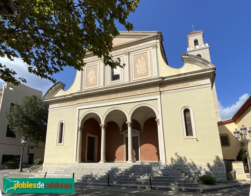 Vilassar de Dalt - Església de Sant Genís (Foto: Albert Esteves, 2021) Vilassar de Dalt - Església de Sant Genís
