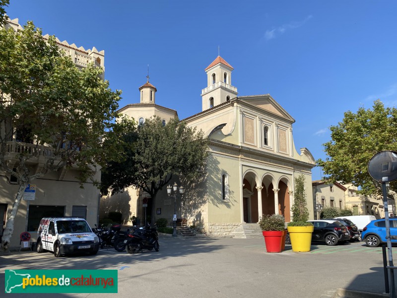 Vilassar de Dalt - Església de Sant Genís (Foto: Albert Esteves, 2021) Vilassar de Dalt - Església de Sant Genís