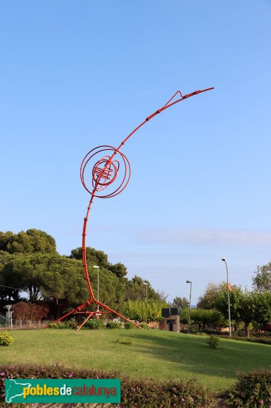 Vilassar de Dalt - Escultura de la Rotonda (Foto: Albert Esteves, 2021) Vilassar de Dalt - Escultura de la Rotonda