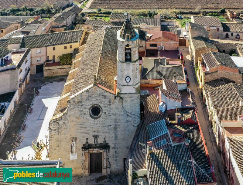 Solivella - Església de l'Assumpció (Foto: Francesc Vidal-Barraquer, 2020) Solivella - Església de l'Assumpció