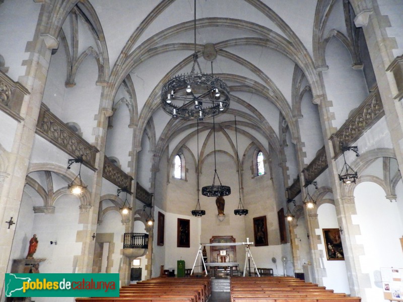 Teià - Església de Sant Martí (Foto: Valentí Pons, 2021) Teià - Església de Sant Martí