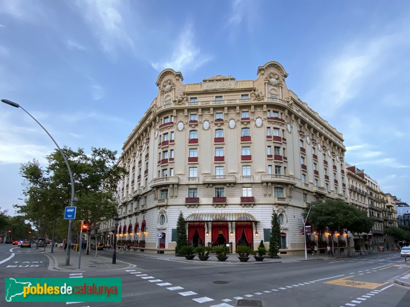 Barcelona - Hotel Ritz (Foto: Albert Esteves, 2021) Barcelona - Hotel Ritz