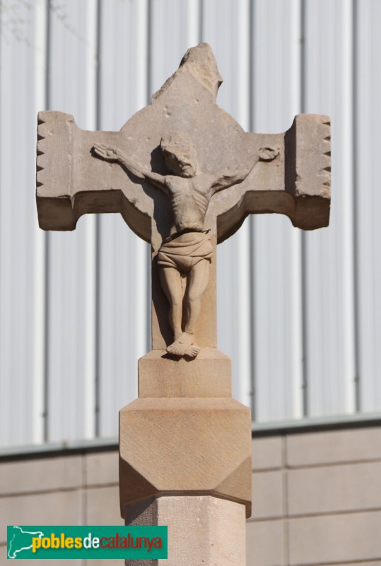 Les Borges Blanques - Creu de terme (Foto: Albert Esteves, 2021) Les Borges Blanques - Creu de terme