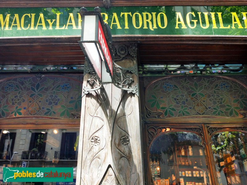 Barcelona - Farmàcia Nordbeck (Farmàcia Aguilar) (Foto: Anna Corcoll, 2021) Barcelona - Farmàcia Nordbeck (Farmàcia Aguilar)