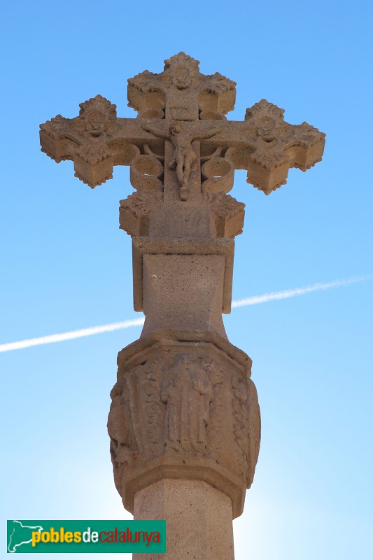 Abrera - Creu de terme (Foto: Albert Esteves, 2021) Abrera - Creu de terme