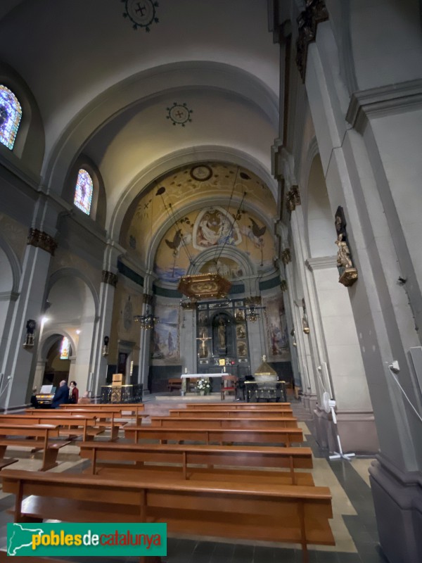 Gelida - Església parroquial de Sant Pere (Foto: Albert Esteves, 2021) Gelida - Església parroquial de Sant Pere