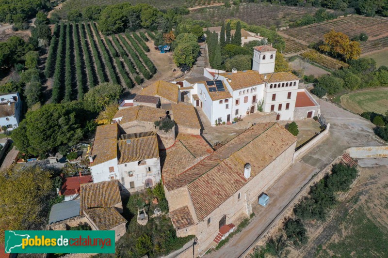 La Bisbal del Penedès - Torre de l'Ortigós (Foto: Francesc Vidal-Barraquer, 2021) La Bisbal del Penedès - Torre de l'Ortigós
