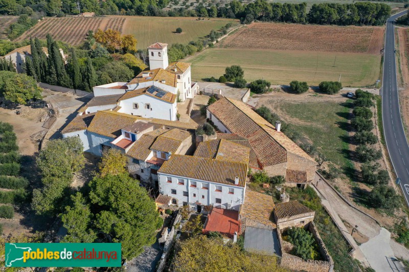 La Bisbal del Penedès - Torre de l'Ortigós (Foto: Francesc Vidal-Barraquer, 2021) La Bisbal del Penedès - Torre de l'Ortigós