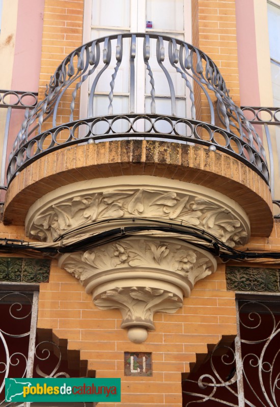 Gelida - Casa Maria Valls (Foto: Albert Esteves, 2021) Gelida - Casa Maria Valls