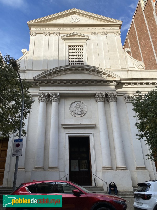 Barcelona - Església de Nostra Senyora del Sagrat Cor (Foto: Albert Esteves, 2021) Barcelona - Església de Nostra Senyora del Sagrat Cor