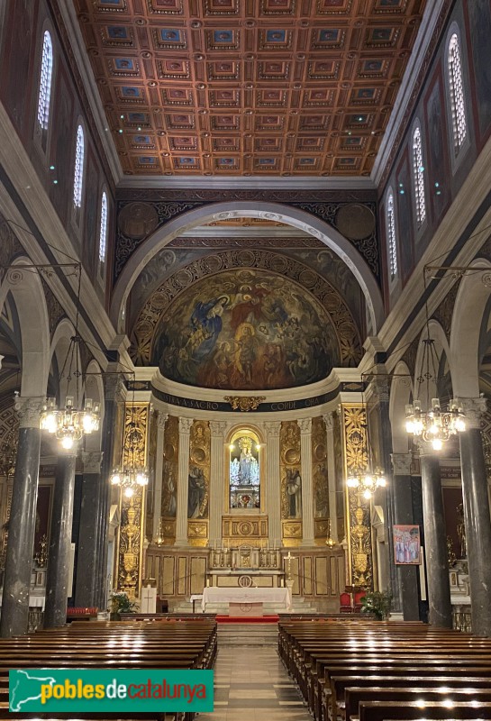 Barcelona - Església de Nostra Senyora del Sagrat Cor (Foto: Albert Esteves, 2021) Barcelona - Església de Nostra Senyora del Sagrat Cor