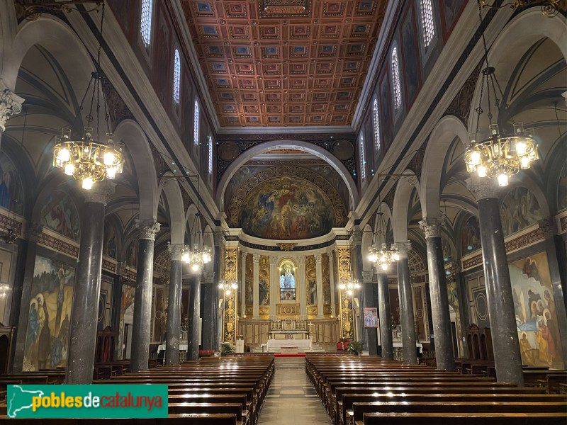 Barcelona - Església de Nostra Senyora del Sagrat Cor (Foto: Albert Esteves, 2021) Barcelona - Església de Nostra Senyora del Sagrat Cor