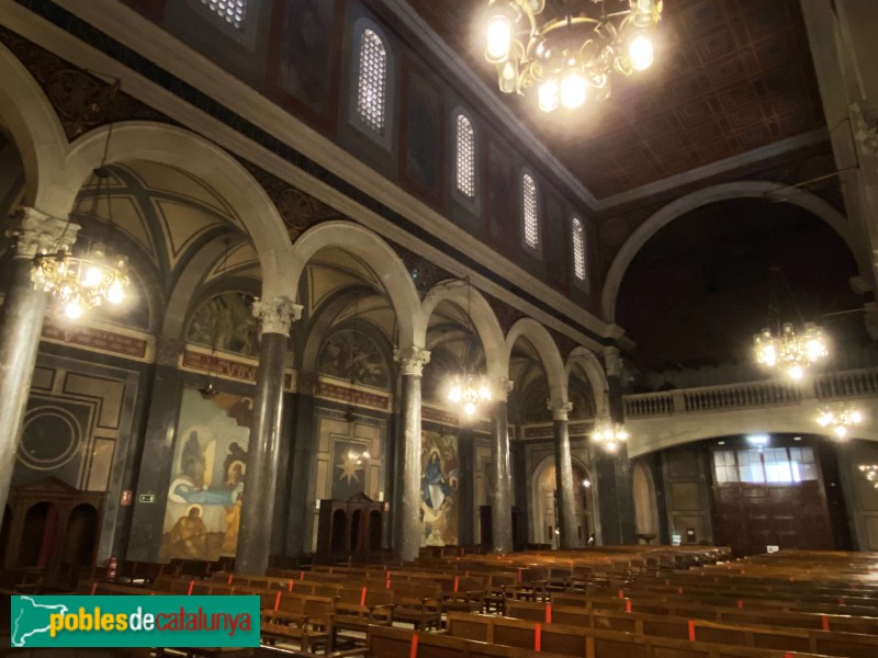 Barcelona - Església de Nostra Senyora del Sagrat Cor (Foto: Albert Esteves, 2021) Barcelona - Església de Nostra Senyora del Sagrat Cor