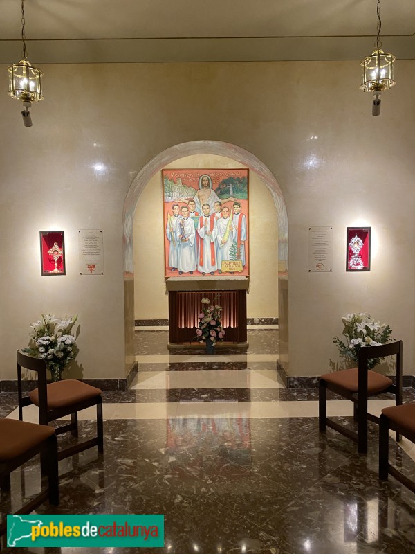 Barcelona - Església de Nostra Senyora del Sagrat Cor (Foto: Albert Esteves, 2021) Barcelona - Església de Nostra Senyora del Sagrat Cor