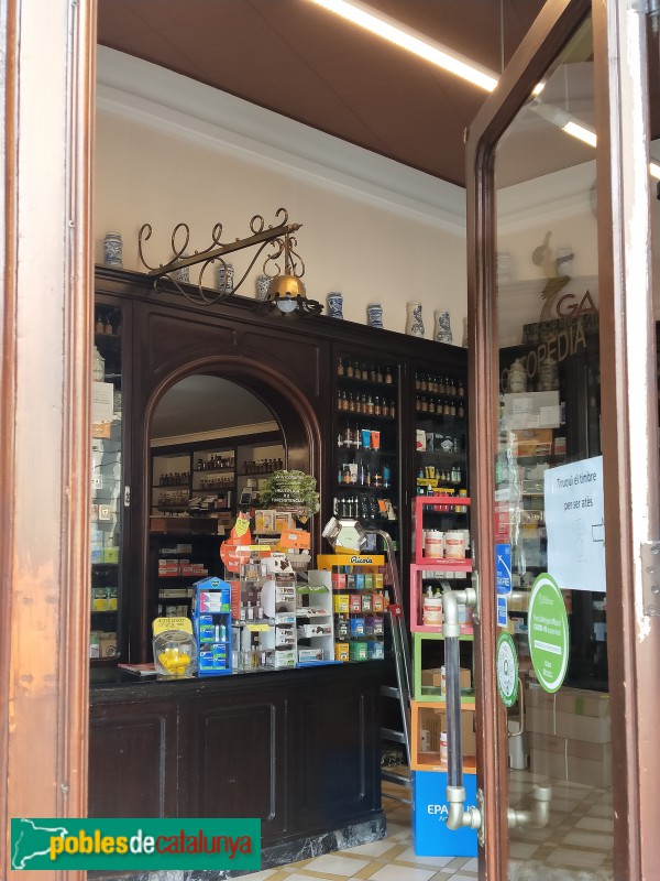 Barcelona - Farmàcia Galup (Foto: Anna Corcoll, 2021) Barcelona - Farmàcia Galup