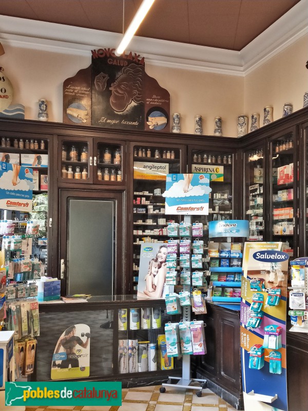 Barcelona - Farmàcia Galup (Foto: Anna Corcoll, 2021) Barcelona - Farmàcia Galup