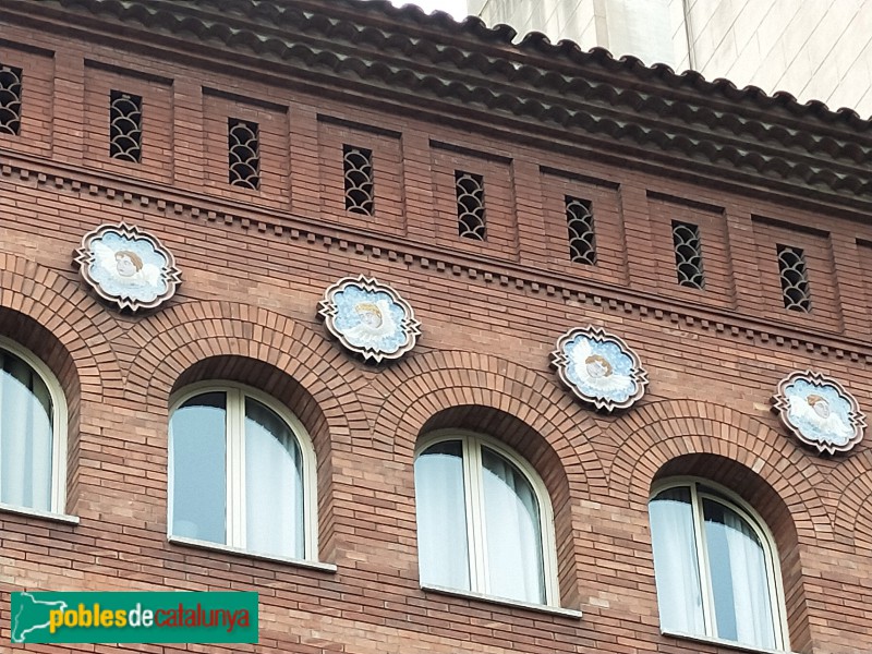 Barcelona - Església de la M.D. dels Àngels (Foto: Anna Corcoll, 2021) Barcelona - Església de la M.D. dels Àngels