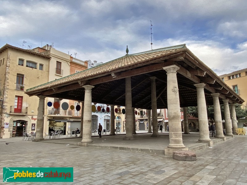 Granollers - Porxada (Foto: Albert Esteves, 2021) Granollers - Porxada