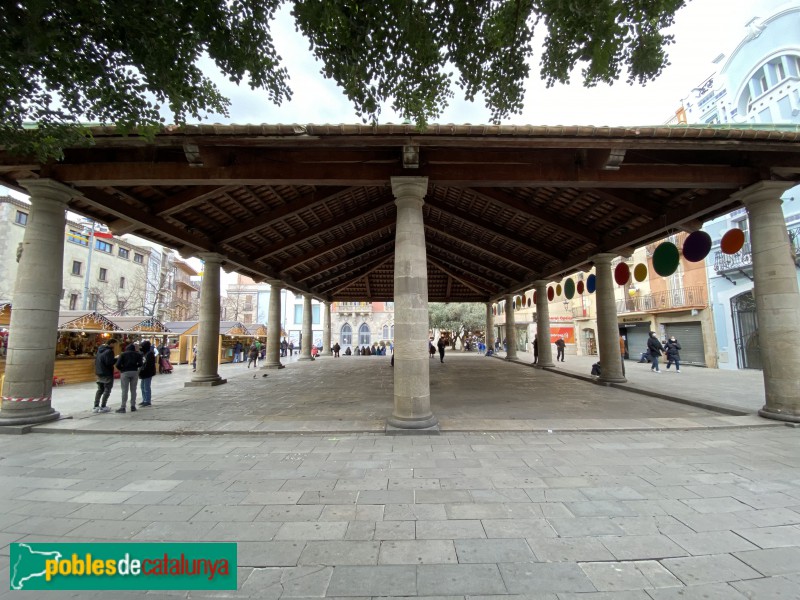 Granollers - Porxada (Foto: Albert Esteves, 2021) Granollers - Porxada