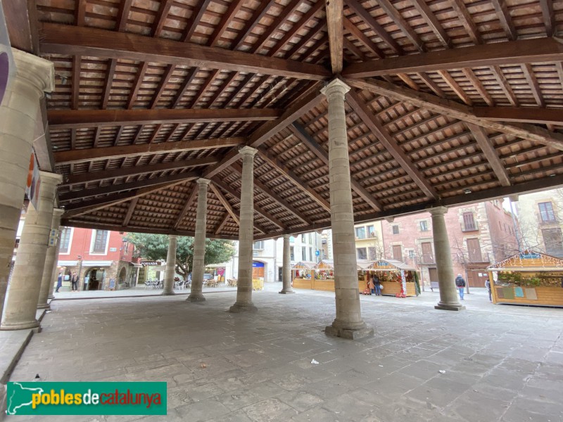 Granollers - Porxada (Foto: Albert Esteves, 2021) Granollers - Porxada