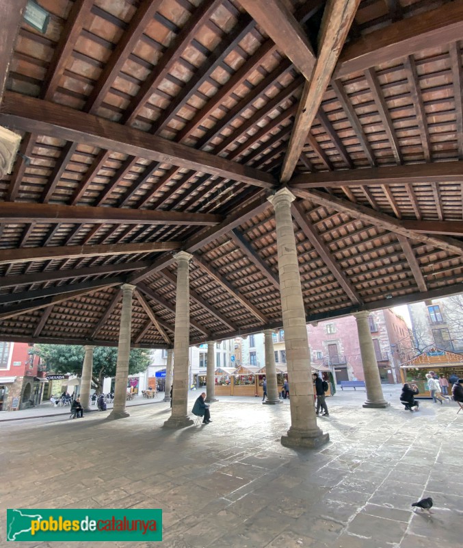 Granollers - Porxada (Foto: Albert Esteves, 2021) Granollers - Porxada