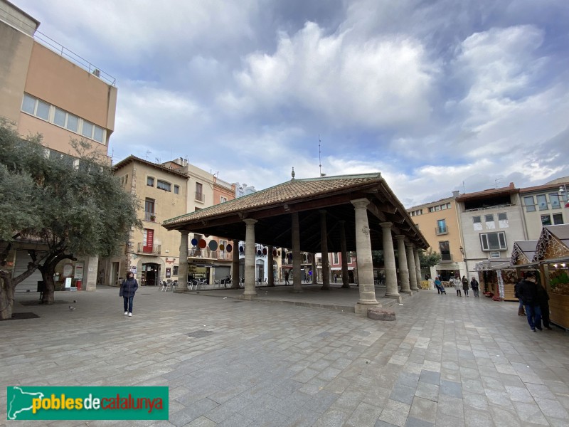 Granollers - Porxada (Foto: Albert Esteves, 2021) Granollers - Porxada