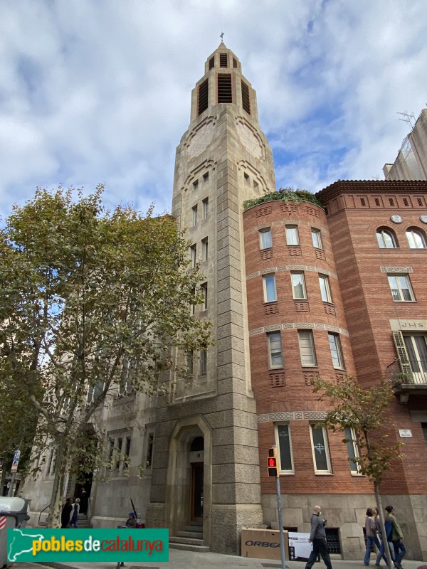 Barcelona - Església de la M.D. dels Àngels (Foto: Albert Esteves, 2021) Barcelona - Església de la M.D. dels Àngels