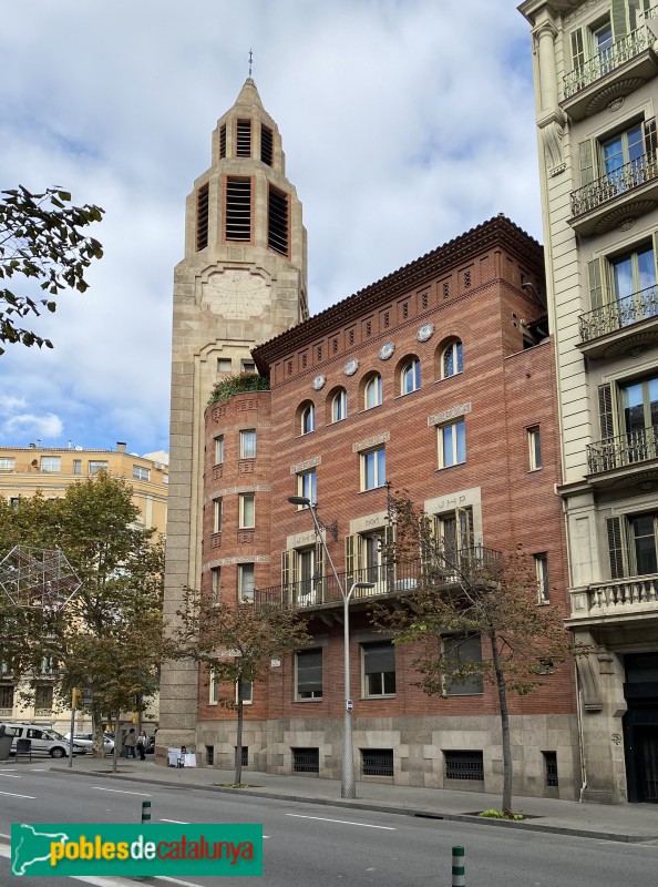 Barcelona - Església de la M.D. dels Àngels (Foto: Albert Esteves, 2021) Barcelona - Església de la M.D. dels Àngels