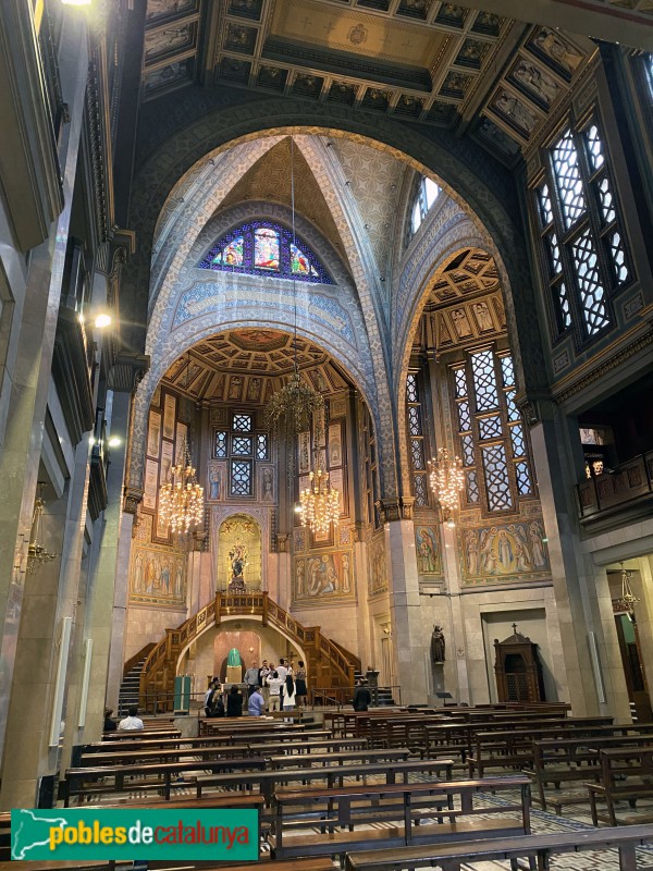 Barcelona - Església de la M.D. dels Àngels (Foto: Albert Esteves, 2021) Barcelona - Església de la M.D. dels Àngels
