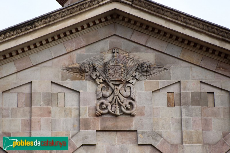 Barcelona - Església de la M.D. dels Àngels (Foto: Albert Esteves, 2021) Barcelona - Església de la M.D. dels Àngels