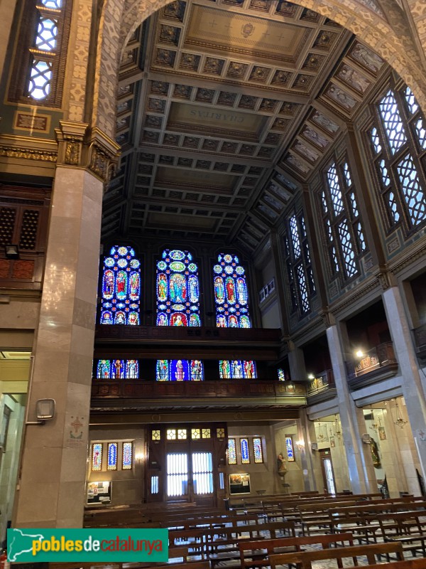 Barcelona - Església de la M.D. dels Àngels (Foto: Albert Esteves, 2021) Barcelona - Església de la M.D. dels Àngels