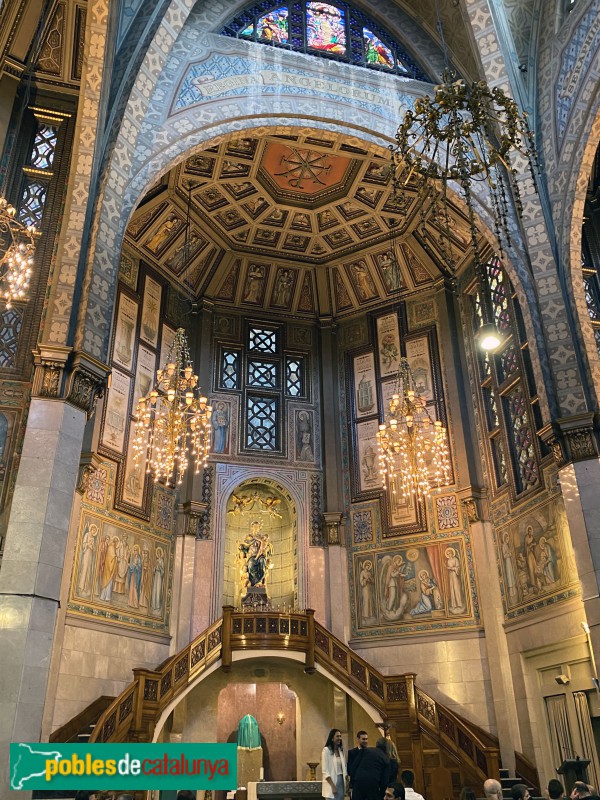 Barcelona - Església de la M.D. dels Àngels (Foto: Albert Esteves, 2021) Barcelona - Església de la M.D. dels Àngels