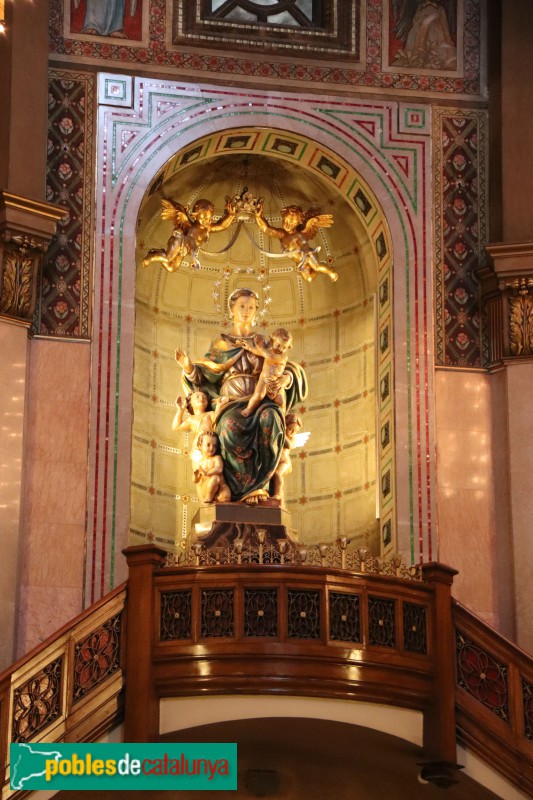 Barcelona - Església de la M.D. dels Àngels (Foto: Albert Esteves, 2021) Barcelona - Església de la M.D. dels Àngels