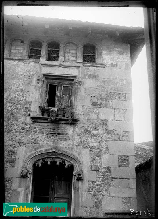 Granollers - Casa March (Foto: Arxiu Fotogràfic Centre Excursionista de Catalunya, 1913) Granollers - Casa March