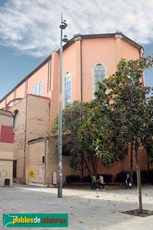 Granollers - Església de Sant Esteve. Absis (Foto: Albert Esteves, 2021) Granollers - Església de Sant Esteve. Absis