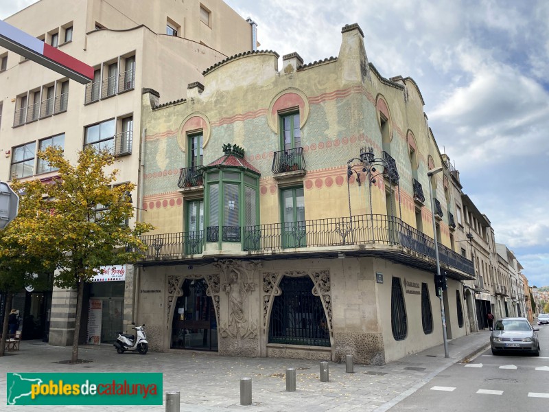 Granollers - Casa Miquel Blanxart (Foto: Albert Esteves, 2021) Granollers - Casa Miquel Blanxart