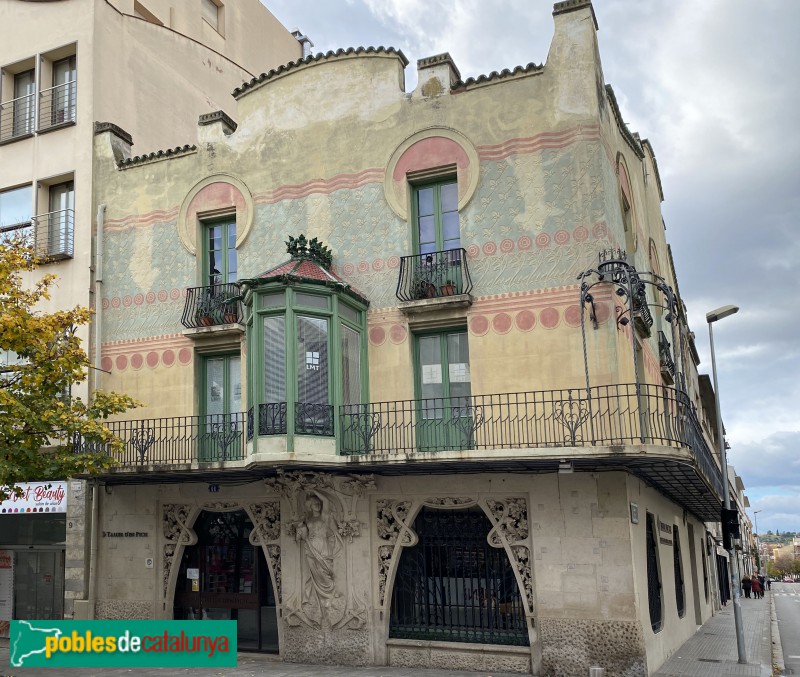 Granollers - Casa Miquel Blanxart (Foto: Albert Esteves, 2021) Granollers - Casa Miquel Blanxart