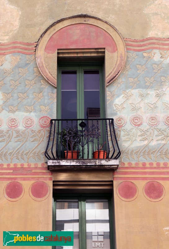 Granollers - Casa Miquel Blanxart (Foto: Albert Esteves, 2021) Granollers - Casa Miquel Blanxart