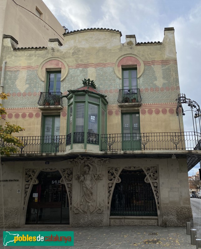 Granollers - Casa Miquel Blanxart (Foto: Albert Esteves, 2021) Granollers - Casa Miquel Blanxart