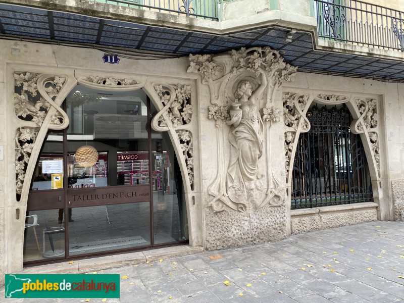 Granollers - Casa Miquel Blanxart (Foto: Albert Esteves, 2021) Granollers - Casa Miquel Blanxart