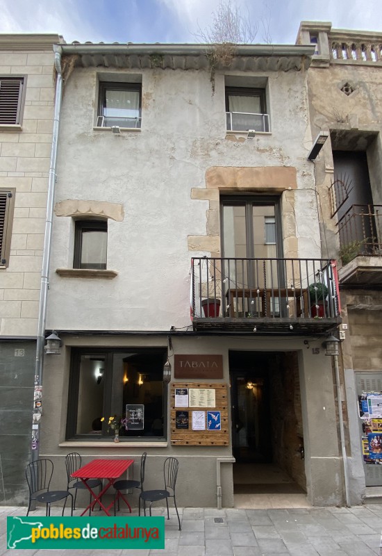 Granollers - Carrer Corró, 13-15. Cal Cabrer (Foto: Albert Esteves, 2021) Granollers - Carrer Corró, 13-15. Cal Cabrer