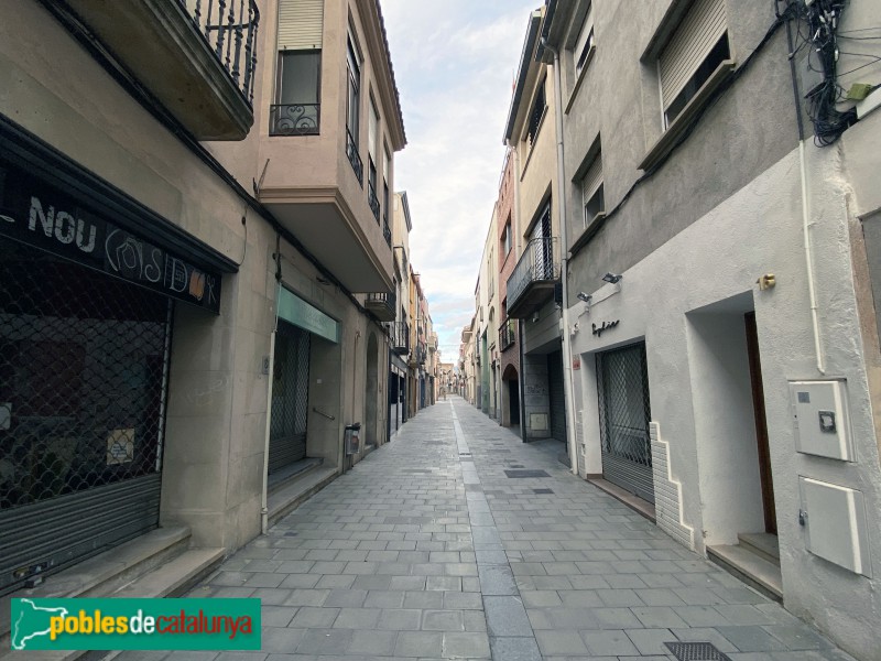 Granollers - Carrer Corró (Foto: Albert Esteves, 2021) Granollers - Carrer Corró