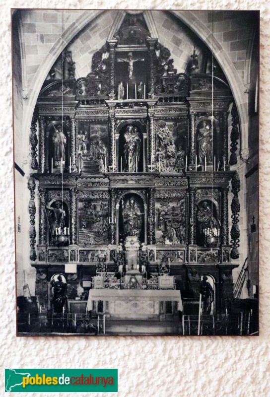 La Roca del Vallès - Retaule de Sant Sadurní. Retaule original. Foto in situ La Roca del Vallès - Retaule de Sant Sadurní. Retaule original. Foto in situ
