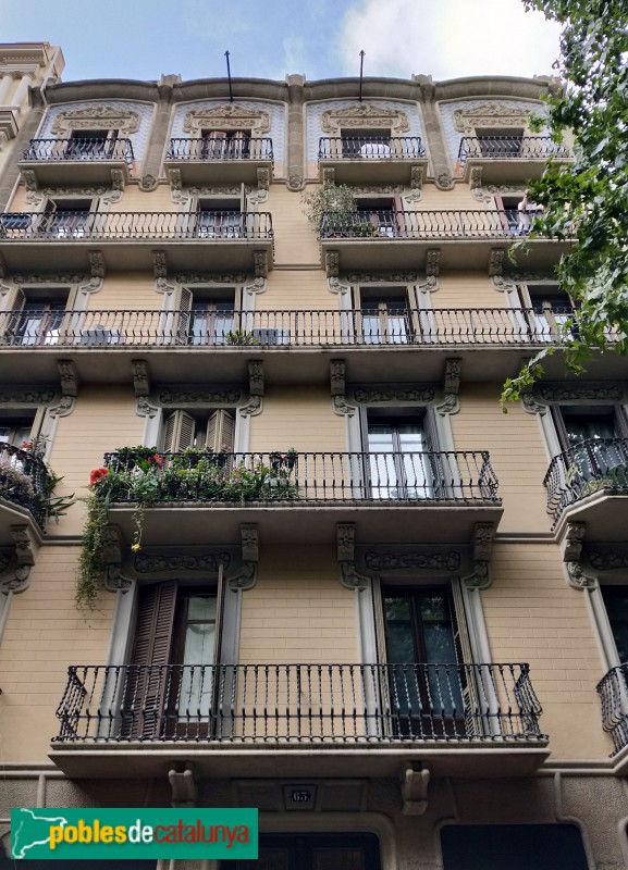 Barcelona - Enric Granados, 63 (Foto: Anna Corcoll, 2021) Barcelona - Enric Granados, 63