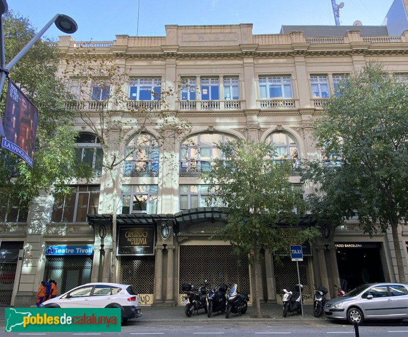 Barcelona - Teatre Tívoli (Foto: Albert Esteves, 2021) Barcelona - Teatre Tívoli